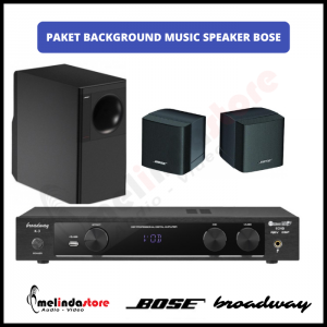 Paket Background Music Speaker Bose Freespace 3 - 2 Speaker